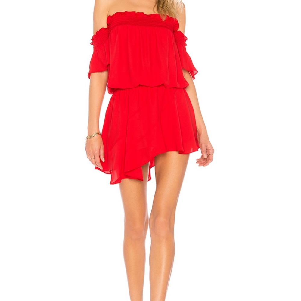 Amanda upRichard red dress m size good condition